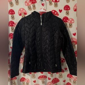 Free Country Black Puffer Jacket